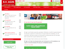 Tablet Screenshot of bvagin.nl